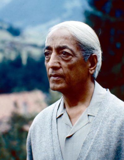 Krishnamurti in Saanen