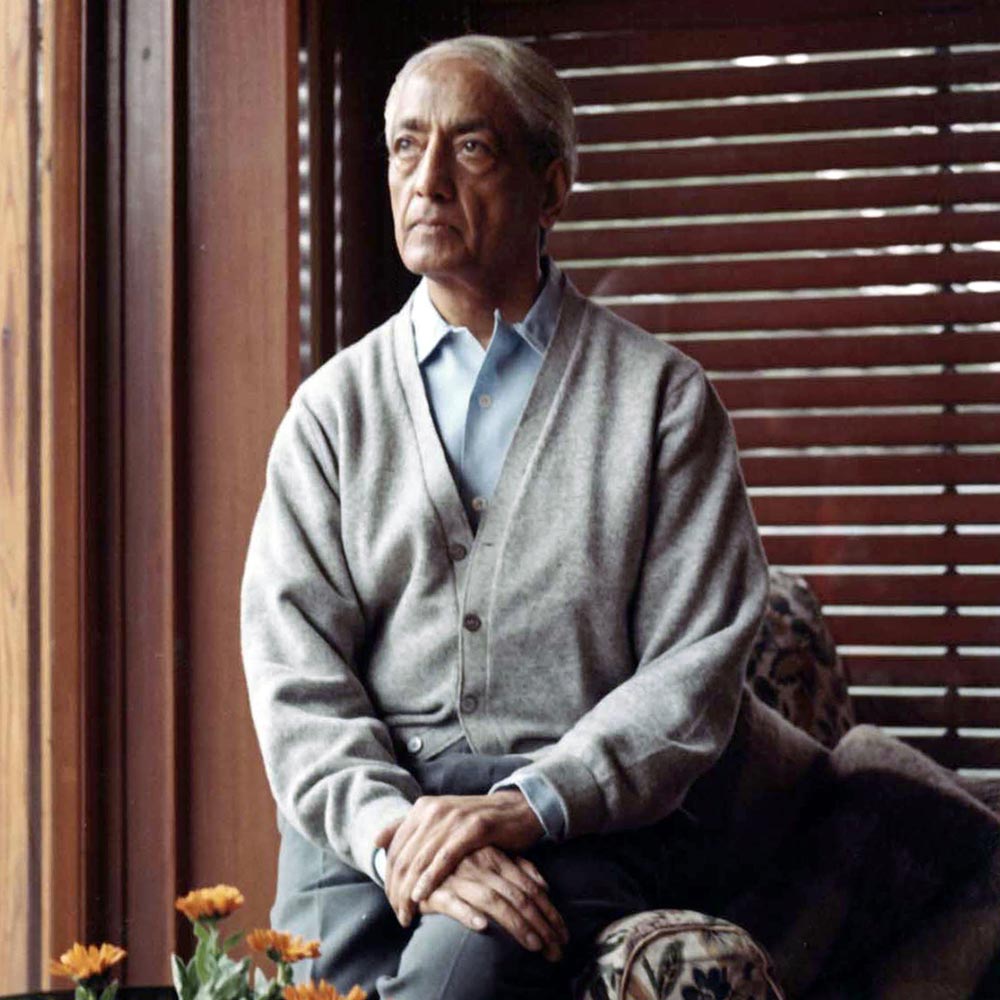 Photo of J. Krishnamurti