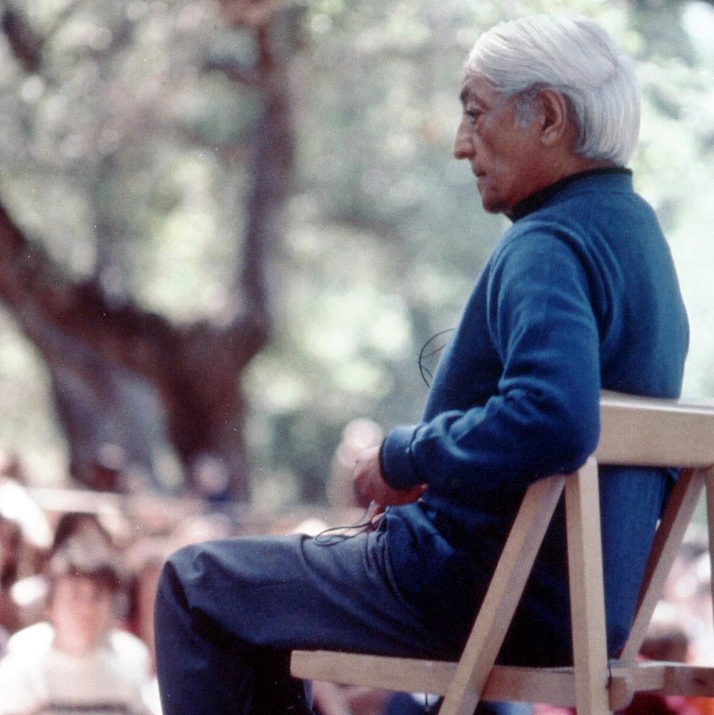 Photo of J. Krishnamurti