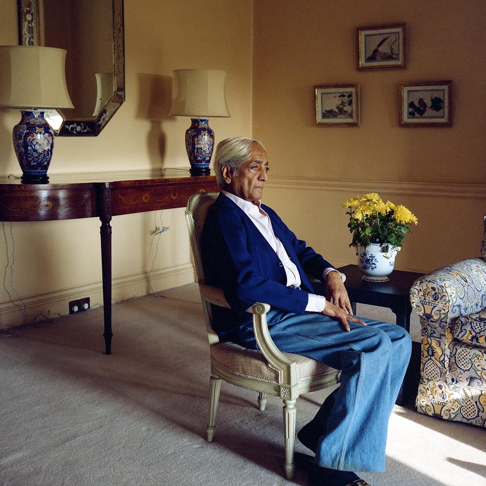 Photo of J. Krishnamurti