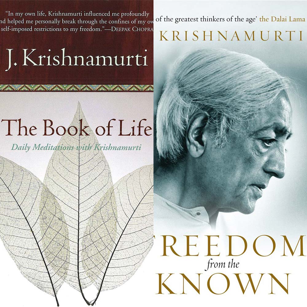 Cover of Krishnamurti's book The Book of Life