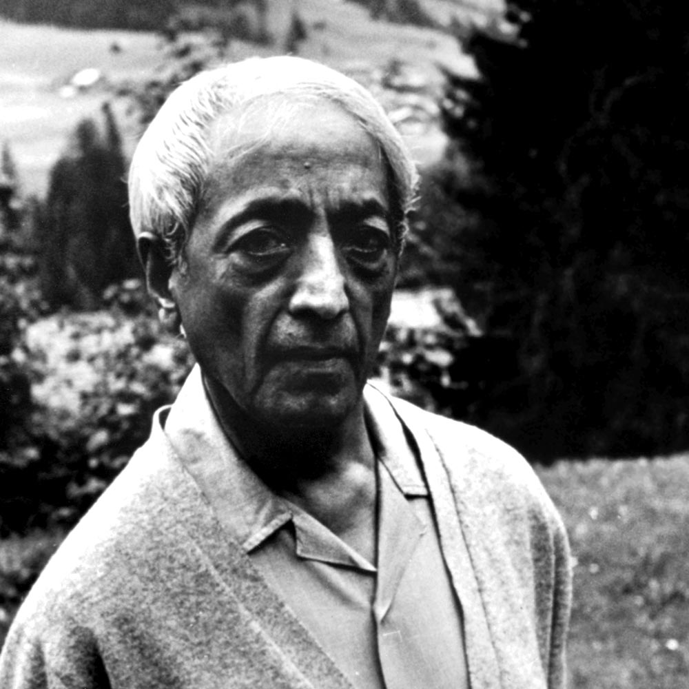 Photo of J. Krishnamurti