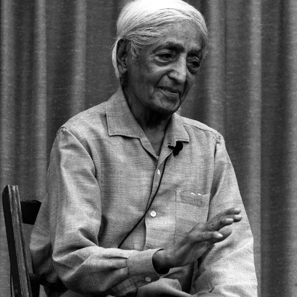 Photo of J. Krishnamurti