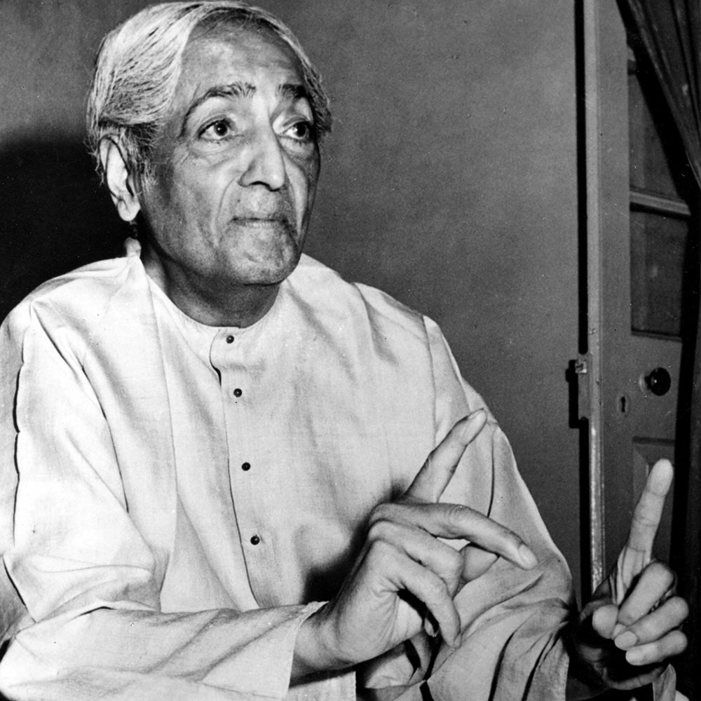 Photo of J. Krishnamurti