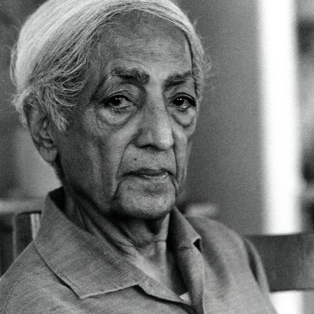 Photo of J. Krishnamurti