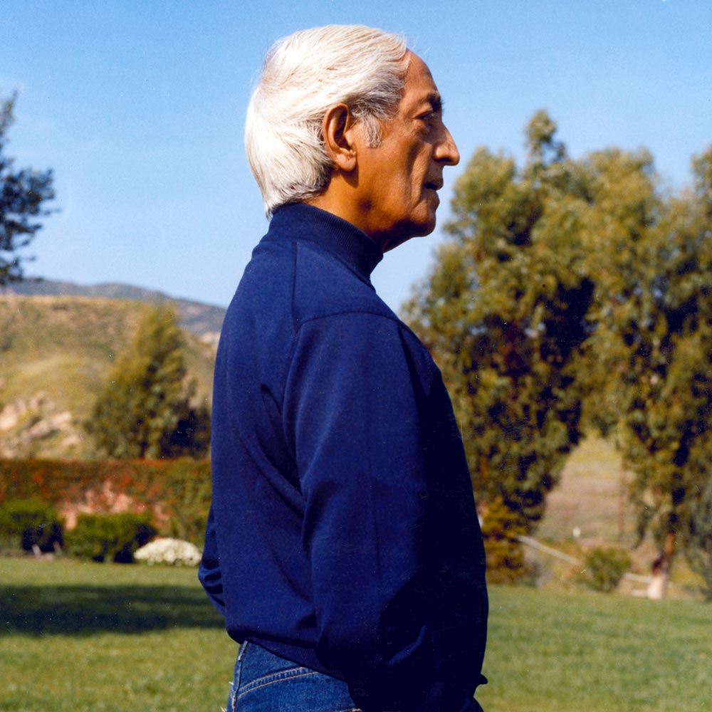 Photo of J. Krishnamurti