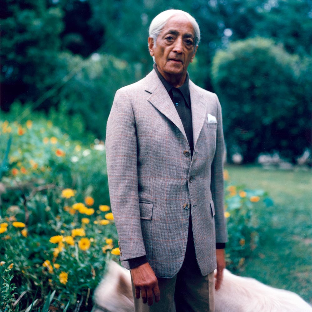 Photo of J. Krishnamurti