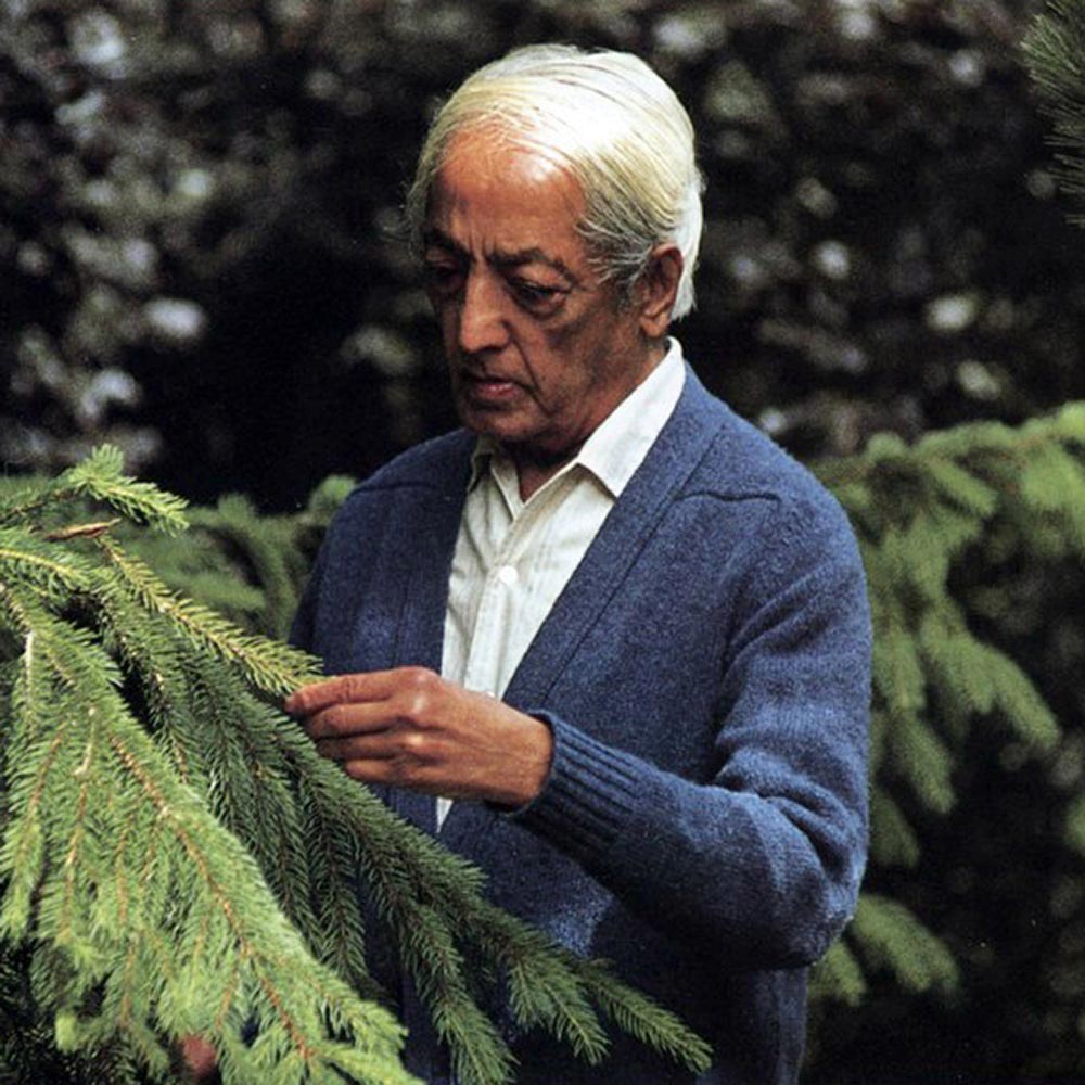 Photo of J. Krishnamurti