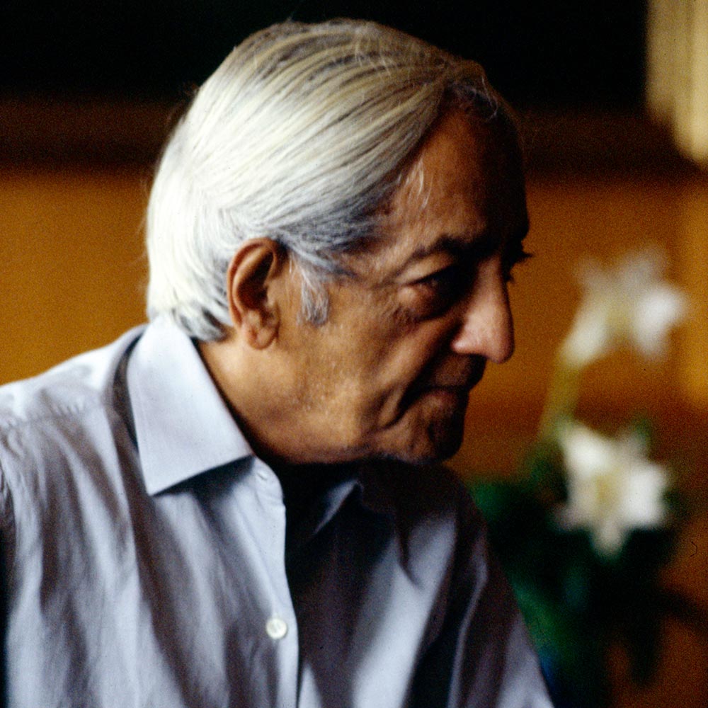 Photo of J. Krishnamurti