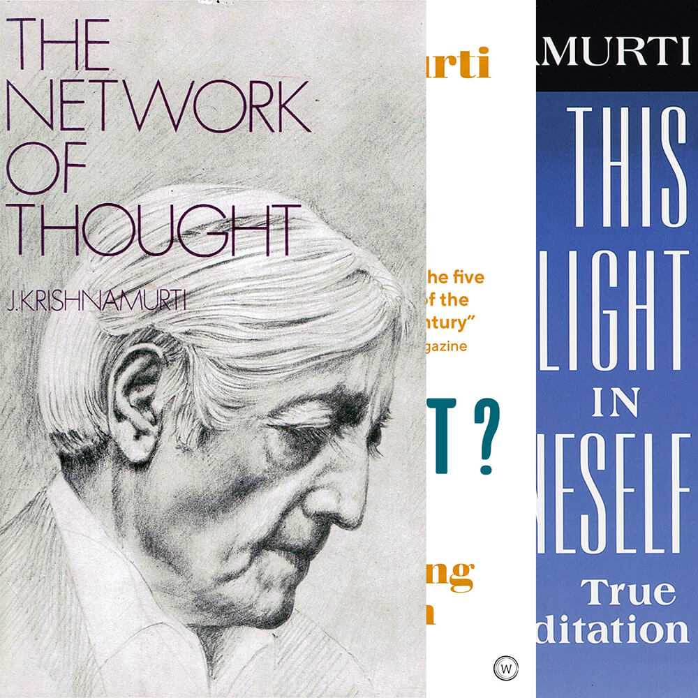 Covers of Krishnamurti Books