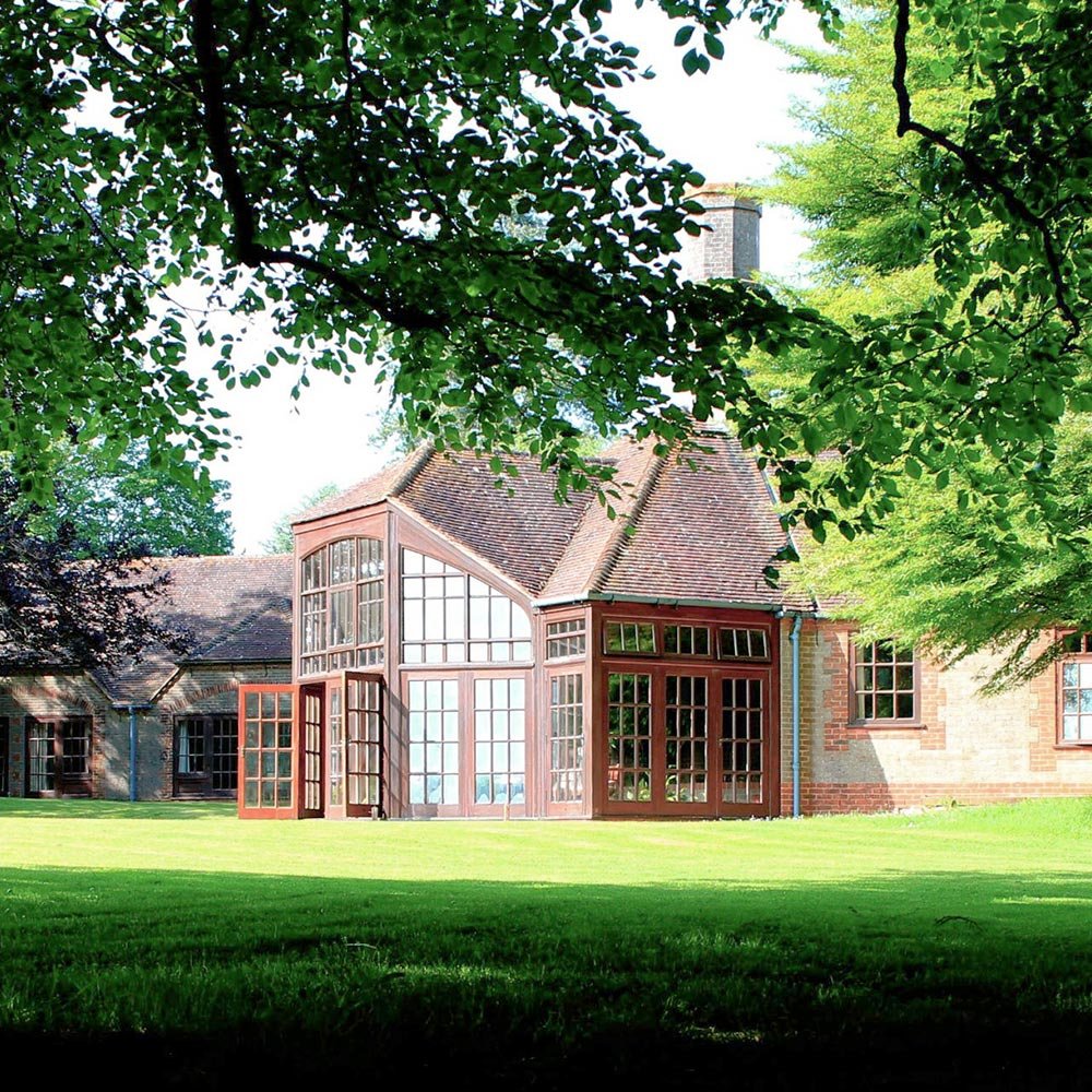 View of The Krishnamurti Centre at Brockwood Park, Hampshire UK