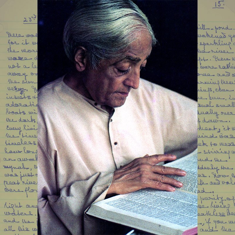 Photo of J. Krishnamurti