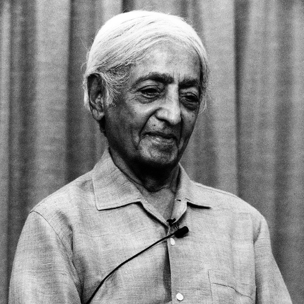 Photo of J. Krishnamurti