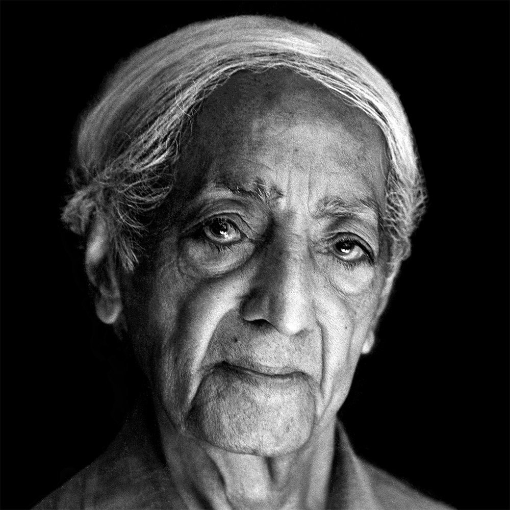 Krishnamurti in Rougemont, 1985.