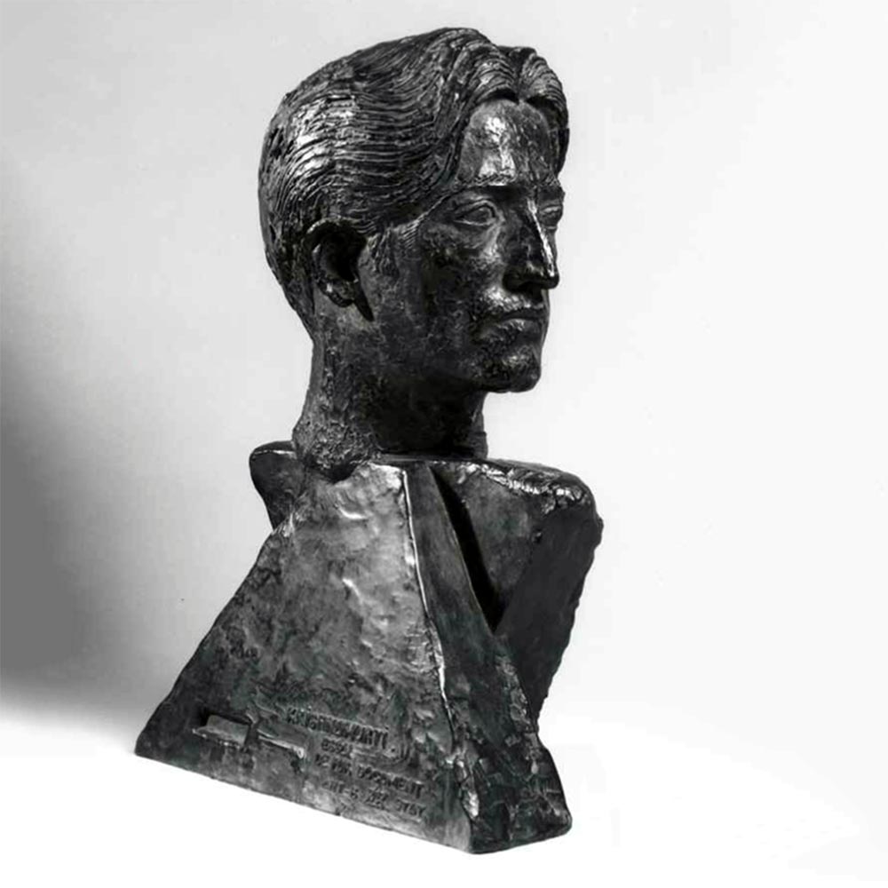 Bust of Krishnamurti by Bourdelle