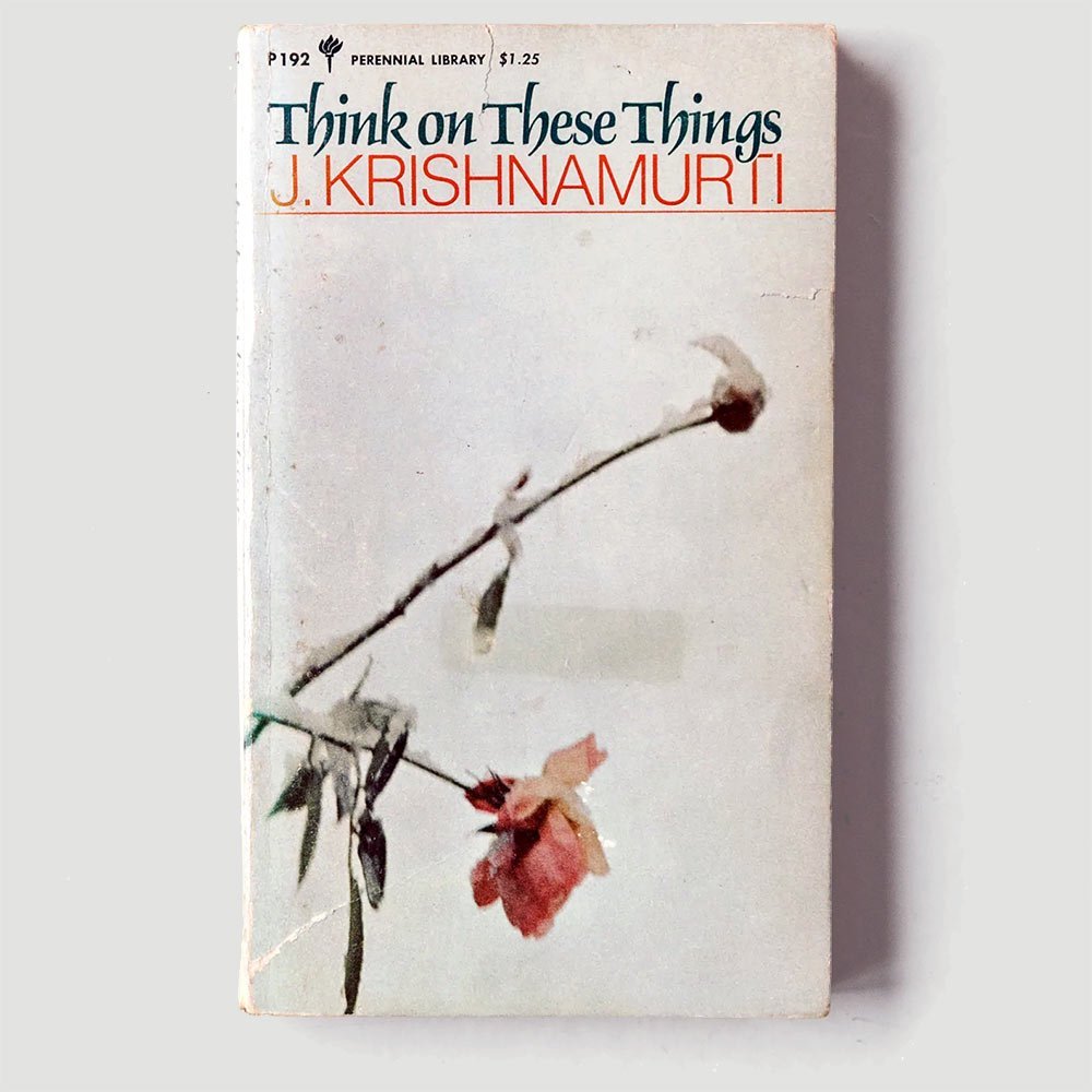 Krishnamurti Book Cover