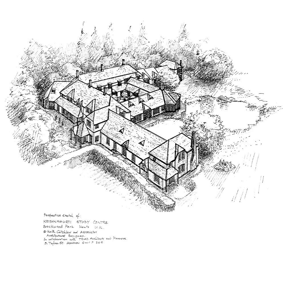Perspective Sketch of The Krishnamurti Centre