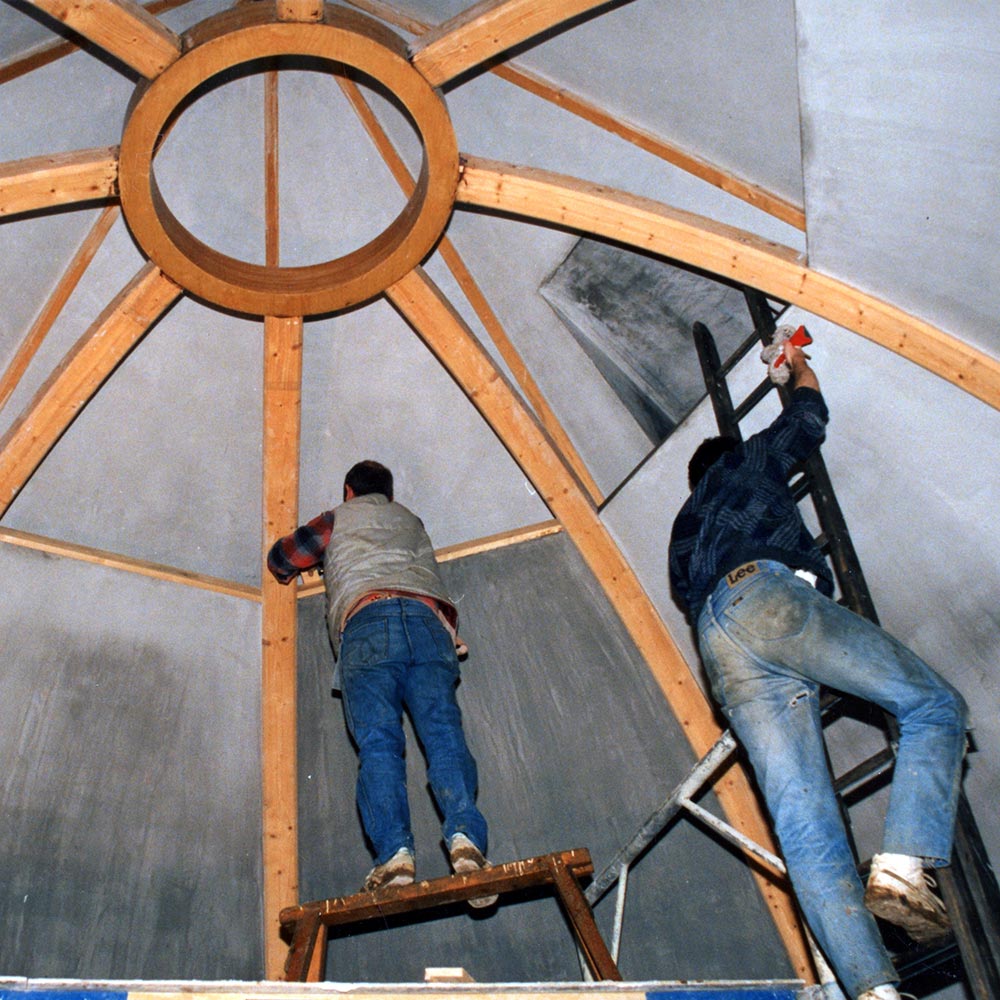 Building the Quiet Room of The Krishnamurti Centre