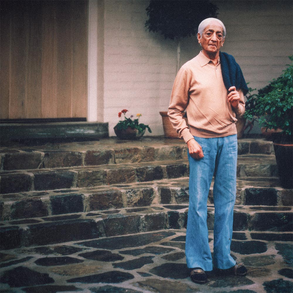 Photo of J. Krishnamurti