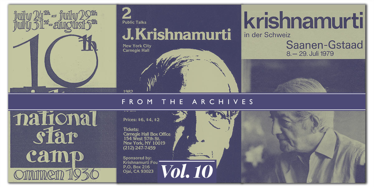 Drawing of The Krishnamurti Centre